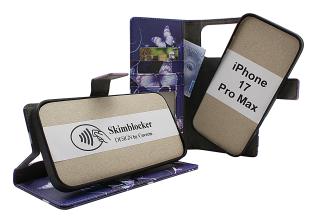 Skimblocker iPhone 17 Pro Max Magnet Plånboksfodral Design