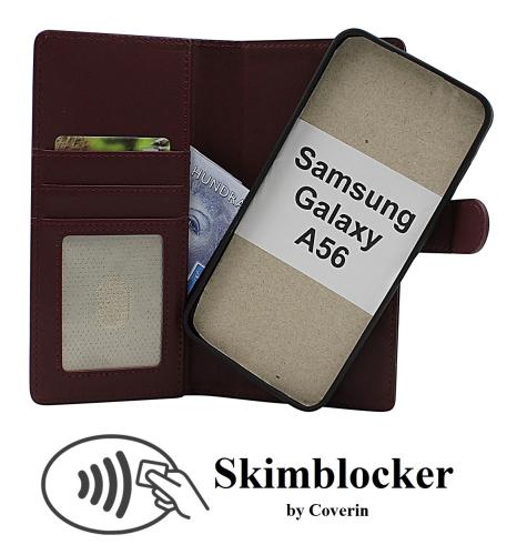CoverinSkimblocker Samsung Galaxy A56 Magnet Plånboksfodral