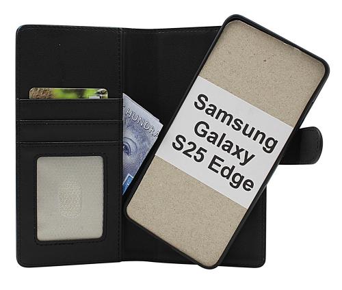 Skimblocker Samsung Galaxy S25 Edge Magnet Plånboksfodral