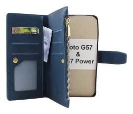XL Motorola Moto G57 / G57 Power Lyx Pl&aring;nboksfodral