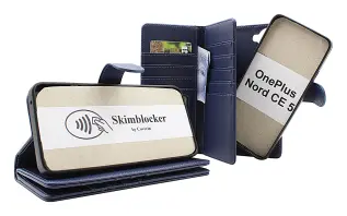 Skimblocker OnePlus Nord CE5 (CPH2719) XL Magnet Plånboksfodral