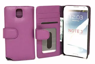 Pl&aring;nboksfodral Samsung Galaxy Note 3 (n9005)