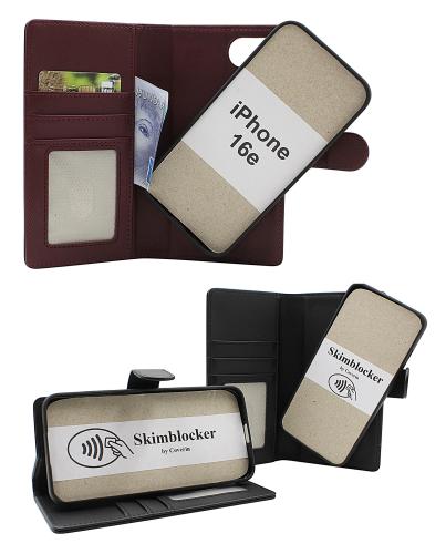 Skimblocker iPhone 16e Magnet Plånboksfodral