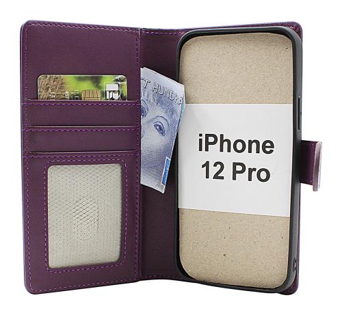 Skimblocker iPhone 12 Pro (6.1) Magnet Plånboksfodral