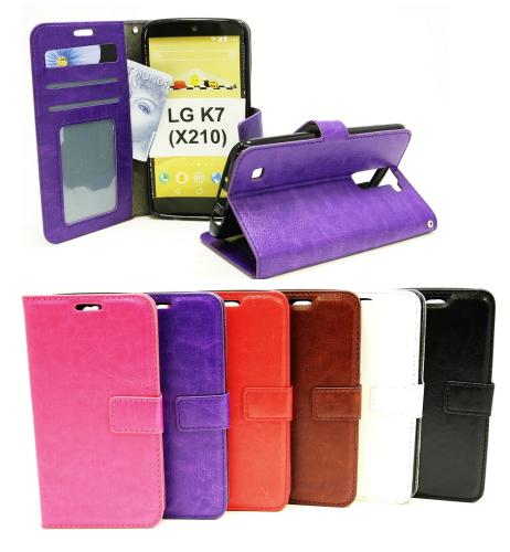 billigamobilskydd.seCrazy Horse Wallet LG K7 (X210)
