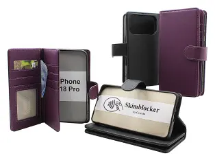 Skimblocker iPhone 18 Pro XL Pl&aring;nboksfodral