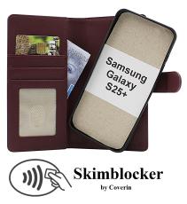 CoverinSkimblocker Samsung Galaxy S25+ Magnet Plånboksfodral