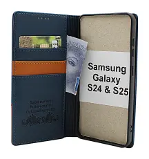 Samsung Galaxy S24 / S25 Lyxfodral Slim
