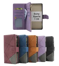 billigamobilskydd.seXL Sony Xperia 1 VII Lyx Plånboksfodral