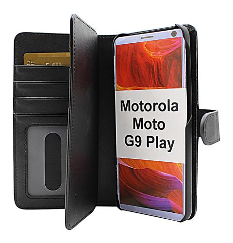 CoverinSkimblocker XL Magnet Fodral Motorola Moto G9 Play