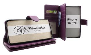 Skimblocker iPhone 18 Pro XL Pl&aring;nboksfodral