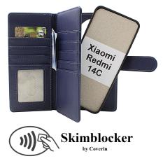 CoverinSkimblocker Xiaomi Redmi 14C XL Magnet Plånboksfodral