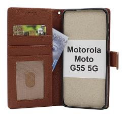 billigamobilskydd.seNew Standcase Motorola Moto G55 5G Plånboksfodral