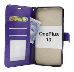 Crazy Horse OnePlus 13 Plånboksfodral