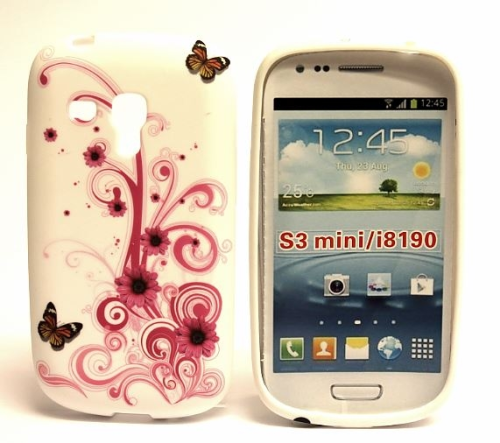Skal Samsung Galaxy S3 Mini (rosa blomma