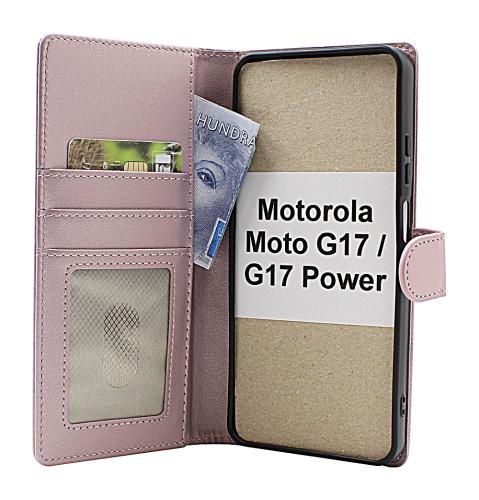 Skimblocker Motorola Moto G17 / G17 Power Plånboksfodral