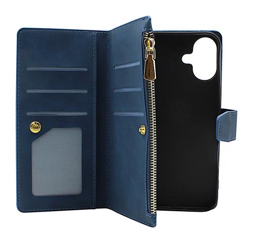 XL iPhone 16 Plus Lyx Plånboksfodral