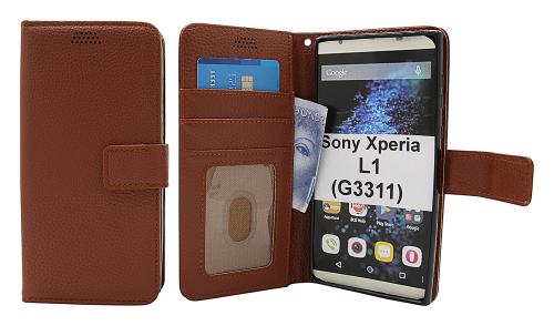 billigamobilskydd.seNew Standcase Wallet Sony Xperia L1 (G3311)