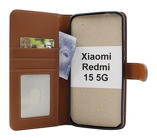 Skimblocker Xiaomi Redmi 15 5G Plånboksfodral