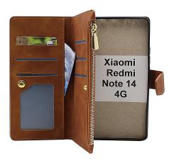 XL Xiaomi Redmi Note 14 5G Lyx Pl&aring;nboksfodral