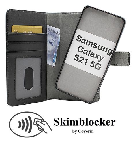 CoverinSkimblocker Magnet Fodral Samsung Galaxy S21 5G (G991B)
