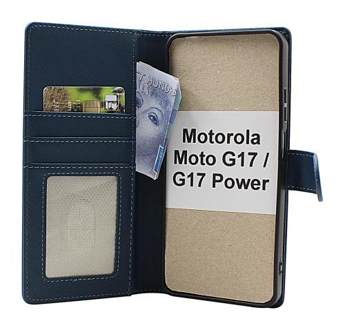 Skimblocker Motorola Moto G17 / G17 Power Plånboksfodral