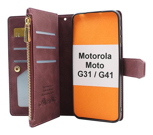 billigamobilskydd.seXL Standcase Lyxfodral Motorola Moto G31/G41
