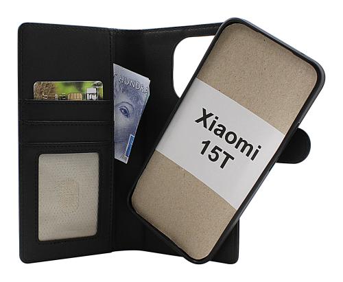 Skimblocker Xiaomi 15T Magnet Plånboksfodral