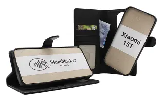 Skimblocker Xiaomi 15T Magnet Plånboksfodral