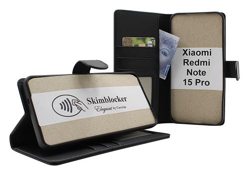 Skimblocker Xiaomi Redmi Note 15 Pro Plånboksfodral