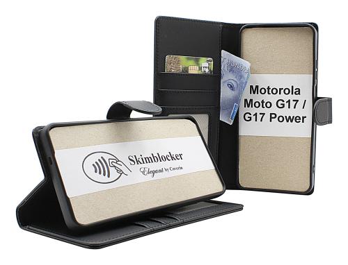 Skimblocker Motorola Moto G17 / G17 Power Plånboksfodral