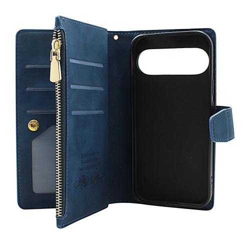 Google Pixel 9 / Pixel 9 Pro 5G Lyx Plånboksfodral XL