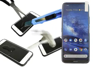 H&auml;rdat Glas Nokia 8.3