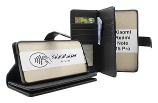 Skimblocker Xiaomi Redmi Note 15 Pro, XL Pl&aring;nboksfodral