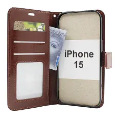 Crazy Horse Wallet iPhone 15