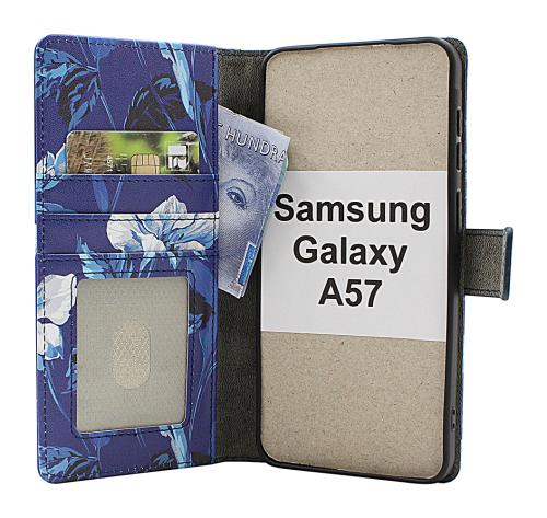 Skimblocker Samsung Galaxy A57 5G Plånboksfodral Design
