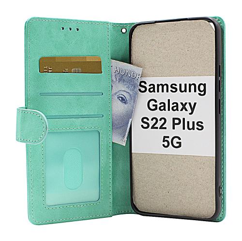 billigamobilskydd.seZipper Standcase Wallet Samsung Galaxy S22 Plus 5G