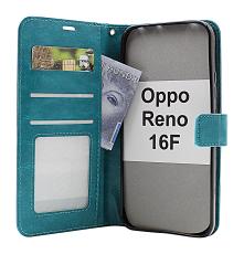 Crazy Horse Oppo Reno 16F Pl&aring;nboksfodral