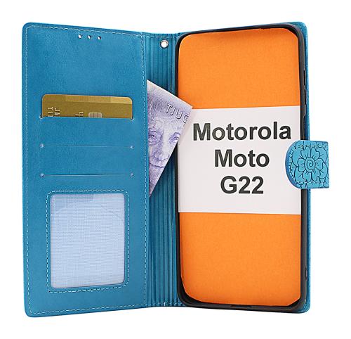 billigamobilskydd.seFlower Standcase Wallet Motorola Moto G22