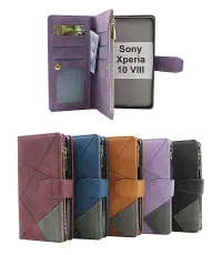 XL Sony Xperia 10 VIII Lyx Pl&aring;nboksfodral