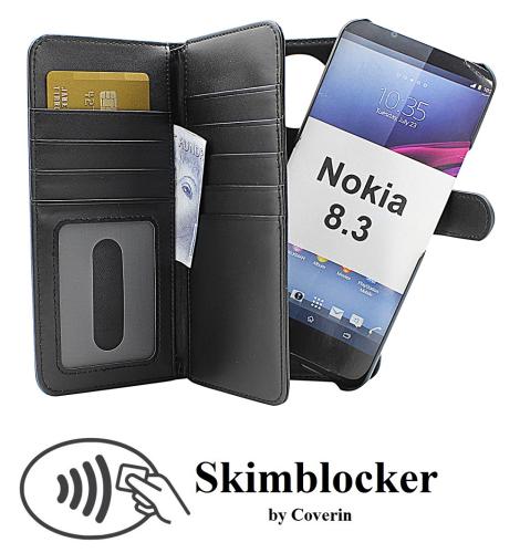CoverinSkimblocker XL Magnet Fodral Nokia 8.3