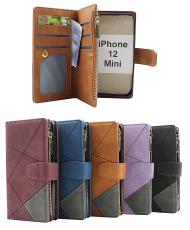 XL iPhone 12 Mini (5.4) Lyx Plånboksfodral