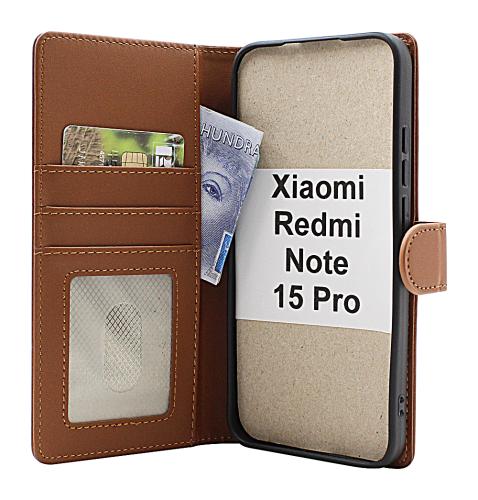 Skimblocker Xiaomi Redmi Note 15 Pro Plånboksfodral