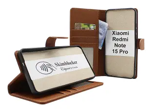 Skimblocker Xiaomi Redmi Note 15 Pro Pl&aring;nboksfodral
