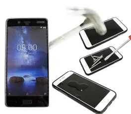 Full Frame Glas skydd Nokia 8