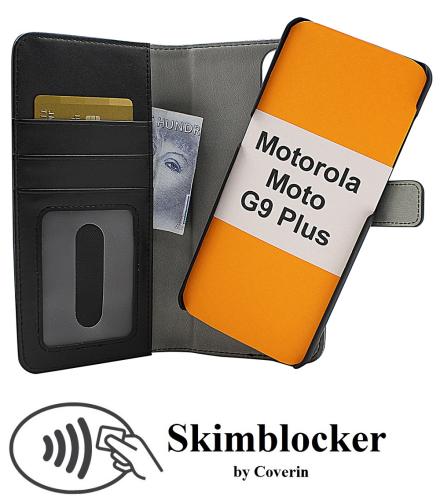 CoverinSkimblocker Magnet Fodral Motorola Moto G9 Plus