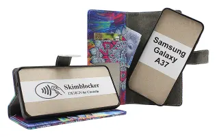 Skimblocker Samsung Galaxy A37 5G Magnet Pl&aring;nboksfodral Design