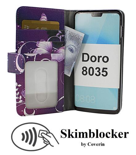 CoverinSkimblocker Designwallet Doro 8035