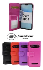 CoverinSkimblocker Plånboksfodral Doro 8035