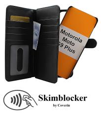 CoverinSkimblocker XL Magnet Fodral Motorola Moto G9 Plus